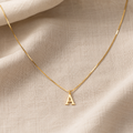 Initial Spark Necklace
