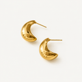 Character Gold Huggie Earrings